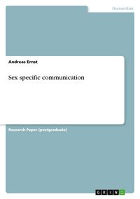 Produktbild: Sex specific communication