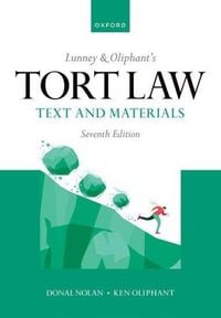 Produktbild: Lunney & Oliphant's Tort Law