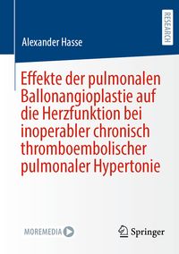 Produktbild: Effekte der pulmonalen Ballonangioplastie auf die Herzfunktion bei inoperabler chronisch thromboembolischer pulmonaler Hypertonie