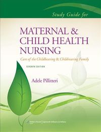 Produktbild: Pillitteri, A: Study Guide to Accompany Maternal and Child H