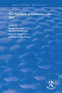 Produktbild: The Yearbook of Consumer Law 2007