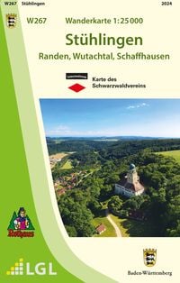 Produktbild: St&uuml;hlingen 1:25 000