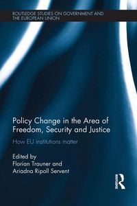 Produktbild: Policy change in the Area of Freedom, Security and Justice