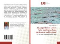 Produktbild: Sauvegarde des savoir-faire traditionnels du patrimoine architectural
