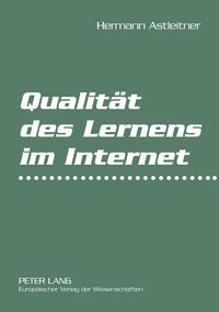 Produktbild: Qualit&auml;t des Lernens im Internet
