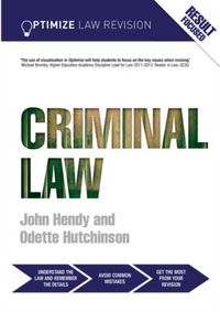 Produktbild: Optimize Criminal Law