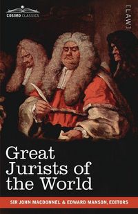 Produktbild: Great Jurists of the World