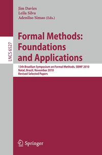 Produktbild: Formal Methods: Foundations and Applications