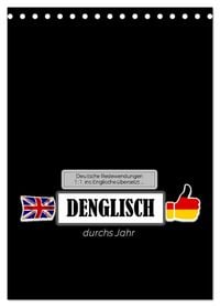 Produktbild: DENGLISCH durchs Jahr (Tischkalender 2026 DIN A5 hoch), CALVENDO Monatskalender