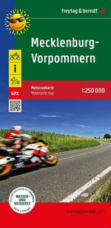 Bild vom Artikel Mecklenburg-Vorpommern, Motorradkarte 1:250.000, freytag & berndt vom Autor 