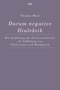 Produktbild: Darum negative Dialektik
