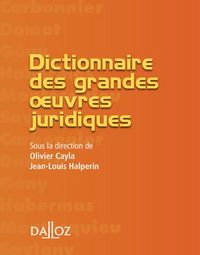 Produktbild: Dict des Grandes Oeuvres Juridiques
