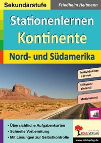 Produktbild: Stationenlernen Kontinente / Nord- und S&uuml;damerika