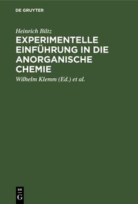 Produktbild: Experimentelle Einf&uuml;hrung in die anorganische Chemie