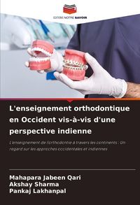 Produktbild: L'enseignement orthodontique en Occident vis-&agrave;-vis d'une perspective indienne