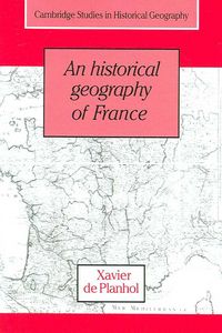 Produktbild: An Historical Geography of France
