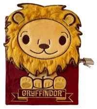 Produktbild: Harry Potter: Gryffindor Plush Lock & Key Diary