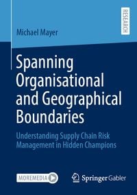 Produktbild: Spanning Organisational and Geographical Boundaries