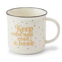 Tasse  Emaille Look 'Keep calm'