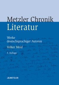 Produktbild: Metzler Literatur Chronik
