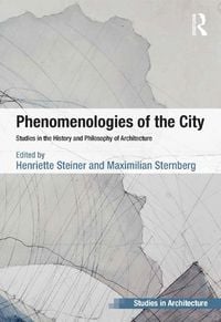 Produktbild: Phenomenologies of the City