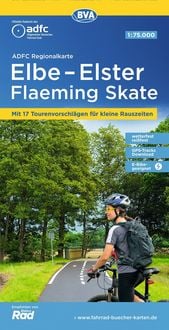 Produktbild: BVA ADFC Regionalkarte Elbe-Elster-Flaeming Skate 1:75.000