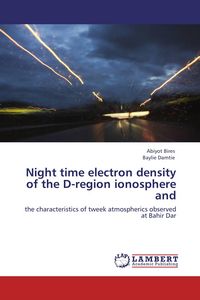 Produktbild: Night time electron density of the D-region ionosphere and