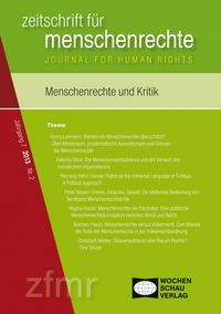 Produktbild: Menschenrechte und Kritik