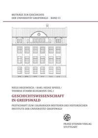 Produktbild: Geschichtswissenschaft in Greifswald