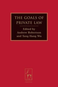 Produktbild: The Goals of Private Law