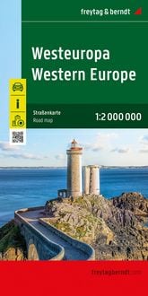 Produktbild: Freytag & berndt Stra&szlig;enkarte Westeuropa 1:2 Mio.