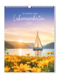 Produktbild: Wochenkalender 2027 LebensWeisheiten
