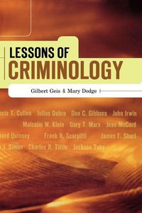 Produktbild: Lessons of Criminology
