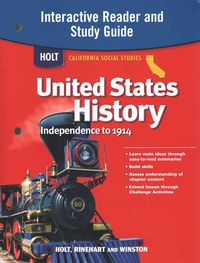Produktbild: Holt California Social Studies United States History: Independence to 1914 Interactive Reader and Study Guide