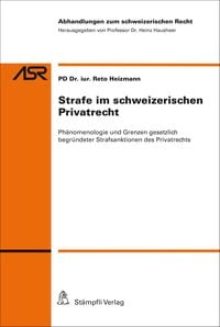 Produktbild: Strafe im schweizerischen Privatrecht