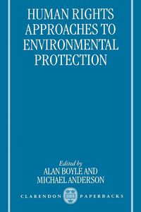 Produktbild: Human Rights Approaches to Environmenttal Protection