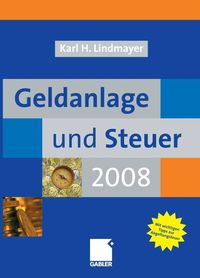 Produktbild: Geldanlage und Steuer 2008