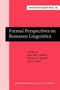 Produktbild: Formal Perspectives on Romance Linguistics