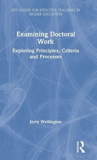 Produktbild: Examining Doctoral Work