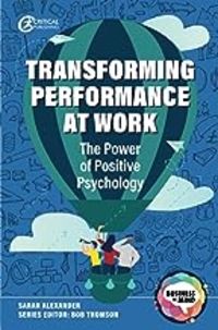 Produktbild: Transforming Performance at Work