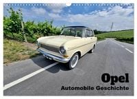 Produktbild: Automobile Geschichte - Opel (Wandkalender 2027 DIN A3 quer), CALVENDO Monatskalender