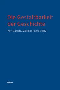 Produktbild: Die Gestaltbarkeit der Geschichte