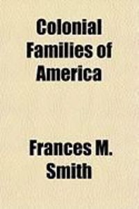 Produktbild: Colonial Families of America