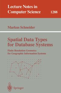 Produktbild: Spatial Data Types for Database Systems