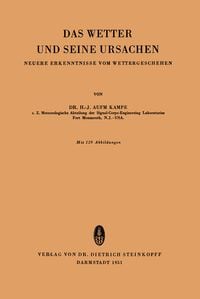 Produktbild: Das Wetter und Seine Ursachen