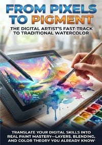 Produktbild: From Pixels to Pigment: The Digital Artist's Fast-Track to Traditional Watercolor