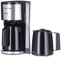Produktbild: Severin KA 9308 Kaffeemaschine Edelstahl (geb&uuml;rstet), Schwarz Fassungsverm&ouml;gen Tassen=8 Isolierkanne