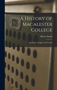 Produktbild: A History of Macalester College
