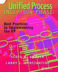 Produktbild: Ambler, S: The Unified Process Inception Phase
