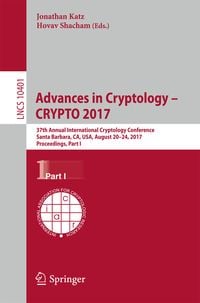 Produktbild: Advances in Cryptology &ndash; CRYPTO 2017